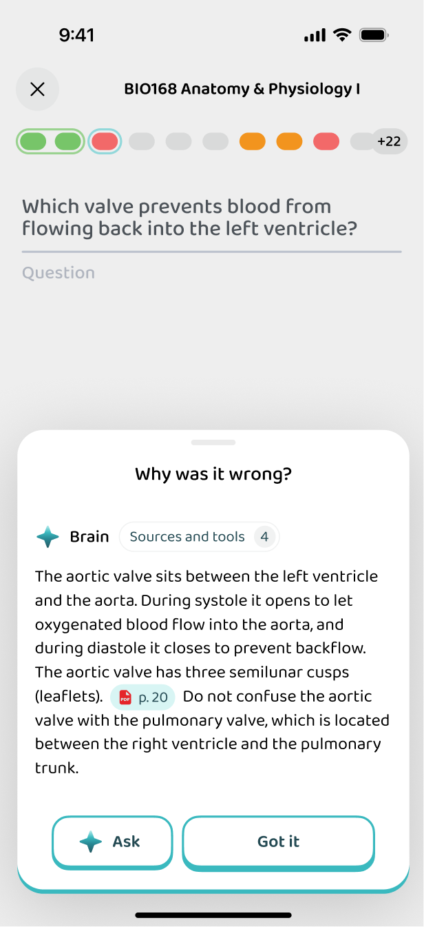 Why this answer is the right one